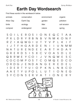 Earth Day Word Search