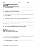 What Is a Chemical Equation?