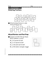 Ordering Fractions